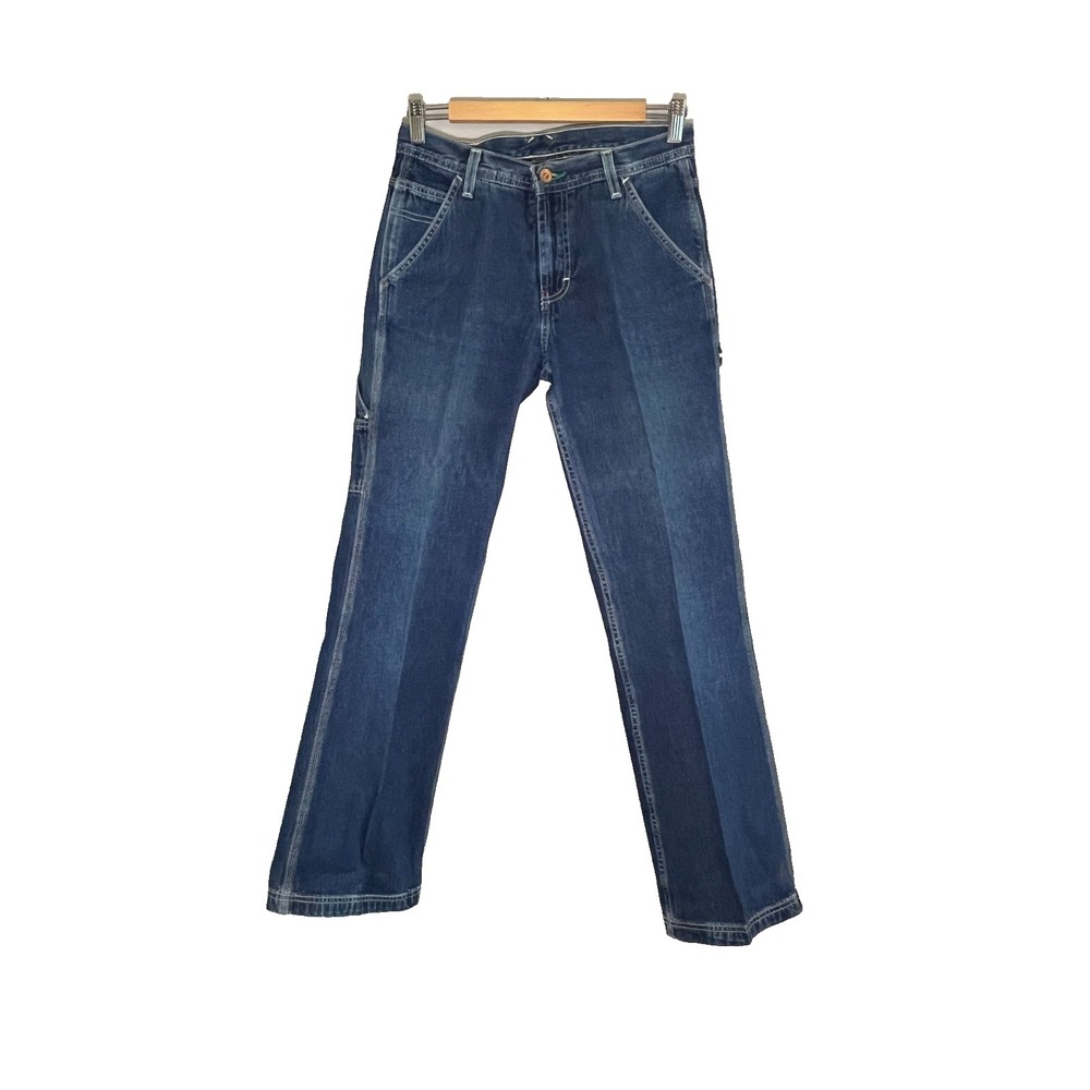 Vintage Tommy Hilfiger Cargo Denim Jeans 3 Western Rodeo Cowgirl Country Farm